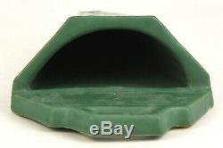 Roseville Pottery Arts And Crafts Matte Green 12 Wall Pocket