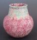 Roseville Pottery Arts Crafts Art Deco Imperial (glazes) 471-7 Vase Rose & Mint