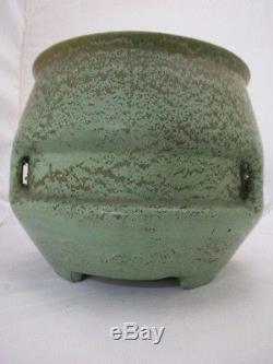 Roseville Pottery Arts & Crafts Egypto Jardiniere Organic Matte Green FH Rhead