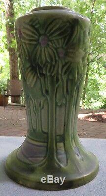 Roseville Pottery Arts & Crafts Large 10 inch Vista or Forest Vase