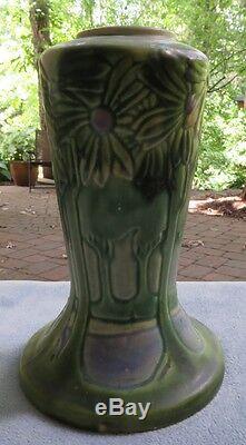 Roseville Pottery Arts & Crafts Large 10 inch Vista or Forest Vase