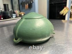 Roseville Pottery Arts & Crafts Matte Green Glaze Hanging Vase c1930's RARE