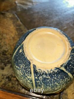 Roseville Pottery Arts & Crafts Sunflower Bowl Planter Exc Cond 4 Tall 6 Diam