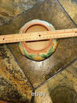 Roseville Pottery Arts & Crafts Sunflower Bowl Planter Exc Cond 4 Tall 6 Diam