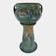 Roseville Pottery Baneda 1932 Green Art And Crafts Jardiniere Pedestal 626-10