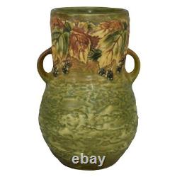 Roseville Pottery Blackberry 1932 Arts And Crafts Vase 575-8