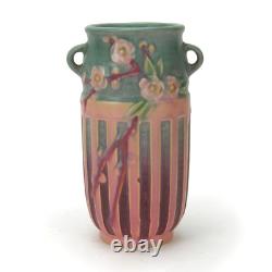Roseville Pottery Cherry Blossom pink 620-7 vase Arts & Crafts