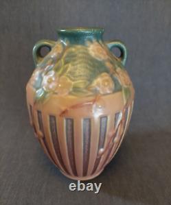 Roseville Pottery Cherry Blossom pink 622-7 vase Arts & Crafts