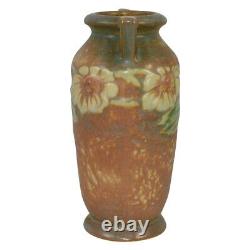Roseville Pottery Dahlrose 1928 Arts And Crafts Vase 363-6