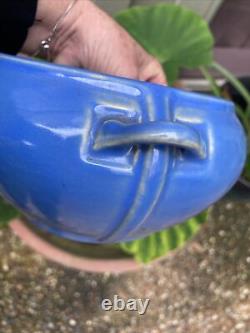 Roseville Pottery Deco Arts Crafts Mission Hanging Ceramic Vase Planter 364-5