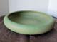 Roseville Pottery Early Carnelian Matte Green Low Bowl 9.5 X 2 H Arts & Crafts