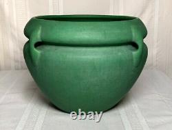 Roseville Pottery, Large Matt Green Jardiniere For Floor Vase, Arts & Crafts