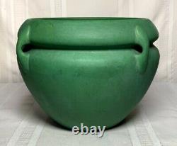 Roseville Pottery, Large Matt Green Jardiniere For Floor Vase, Arts & Crafts