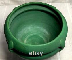 Roseville Pottery, Large Matt Green Jardiniere For Floor Vase, Arts & Crafts