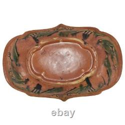 Roseville Pottery Laurel 1934 Red Arts and Crafts Console Bowl