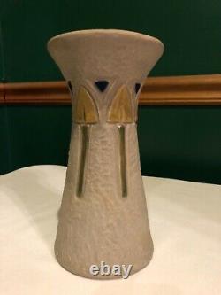 Roseville Pottery Mostique Arts & Crafts Set of Vases Mission Arrow Tulip 1916