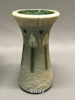 Roseville Pottery Mostique Jardinere Planter And Vase 1920s Mission Arts Crafts
