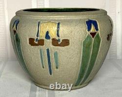 Roseville Pottery, Mostique Jardiniere, Arts & Crafts, Indian Influenced, Nice