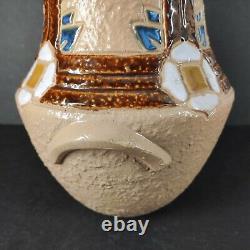 Roseville Pottery Rare Antique Mostique Arts Crafts / Mission Handled 535-8 Vase