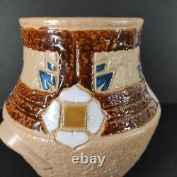 Roseville Pottery Rare Antique Mostique Arts Crafts / Mission Handled 535-8 Vase