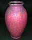 Roseville Pottery Red Carnelian Ii Tall 14 Mottled Glaze Arts Crafts