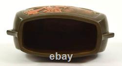 Roseville Pottery Rosecraft Panel Arts & Crafts Vase