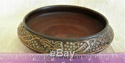 Roseville Pottery Rosecraft Vintage Bowl Art Nouveau Arts & Crafts ca 1925+