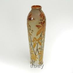 Roseville Pottery Rozane Woodland 12.75 burnt orange berry vine arts & crafts