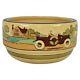 Roseville Pottery Tourist 1916 Creamware Scenic Arts And Crafts Bowl 226-6