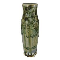 Roseville Pottery Vista 1920 Vintage Arts And Crafts Tall Ceramic Vase 128-15