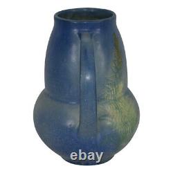 Roseville Pottery Windsor Blue Arts And Crafts Vase 549-7