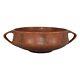 Roseville Pottery Windsor Brown Arts And Crafts Round Handle Bowl