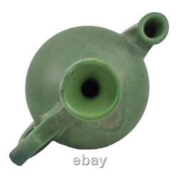Roseville Rozane Ware Egypto 1905 Arts and Crafts Pottery Matte Green Ewer E29-5