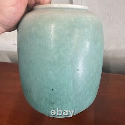 Roseville Tourmaline Pottery Vase Arts & Crafts 4-8 Great Condition