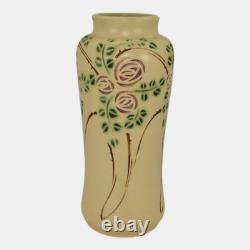 Roseville Velmoss Scroll 1916 Vintage Arts And Crafts Pottery Tall Vase 204-10