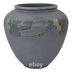 Roseville Victorian Art 1925 Vintage Arts And Crafts Pottery Gray Vase 257-7
