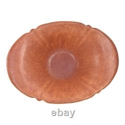 Roseville Windsor Brown 1931 Arts And Crafts Pottery Ceramic Console Bowl 167-12