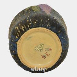 Roseville Wisteria Blue 1933 Vintage Arts And Crafts Pottery Ceramic Vase 634-7