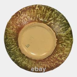 Roseville Wisteria Tan 1933 Vintage Arts And Crafts Pottery Ceramic Vase 633-8