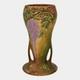 Roseville Wisteria Tan 1933 Vintage Arts And Crafts Pottery Ceramic Vase 635-8