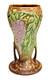 Roseville Wisteria Tan 1933 Vintage Arts And Crafts Pottery Ceramic Vase 635-8