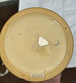Roseville Wisteria Tan 1933 Vintage Arts And Crafts Pottery Ceramic Vase 635-8
