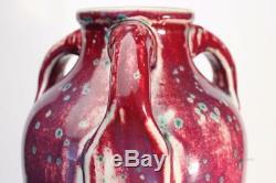 Ruskin Pottery Arts and Crafts High Fired Vase William Howson Taylor 1933 40.5cm