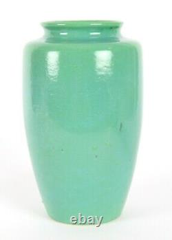 Ruskin Pottery Two Colour Lustre Arts and Crafts Fissured Vase