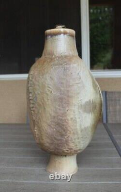 Russell Schmaljohn 1968 Large Pottery Urn Mid-Century Art NW Missouri State