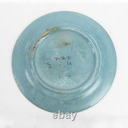 SEG PRP Saturday Evening Girls Paul Revere Pottery tree band plate Arts &Crafts