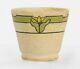 Seg Saturday Evening Girl's Paul Revere Pottery Tulip Band Egg Cup Arts & Crafts