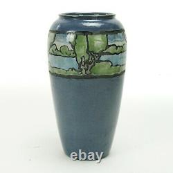 SEG Saturday Evening Girls Paul Revere Pottery 10 landscape vase arts & crafts