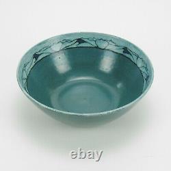 SEG Saturday Evening Girls Paul Revere Pottery 10 lotus band bowl arts & crafts