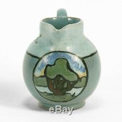 SEG Saturday Evening Girls Paul Revere Pottery landscape pitcher arts & crafts